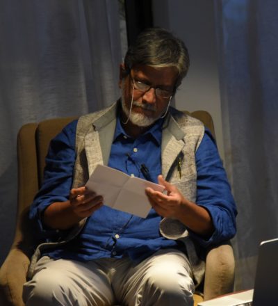 Talk by eminent artist Indrapramit Roy